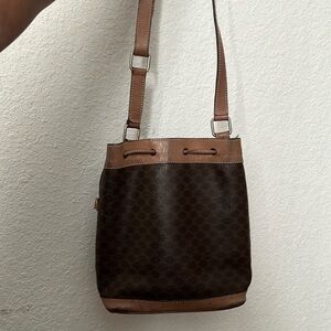 Celine bucket bag with drawstring. Luxury